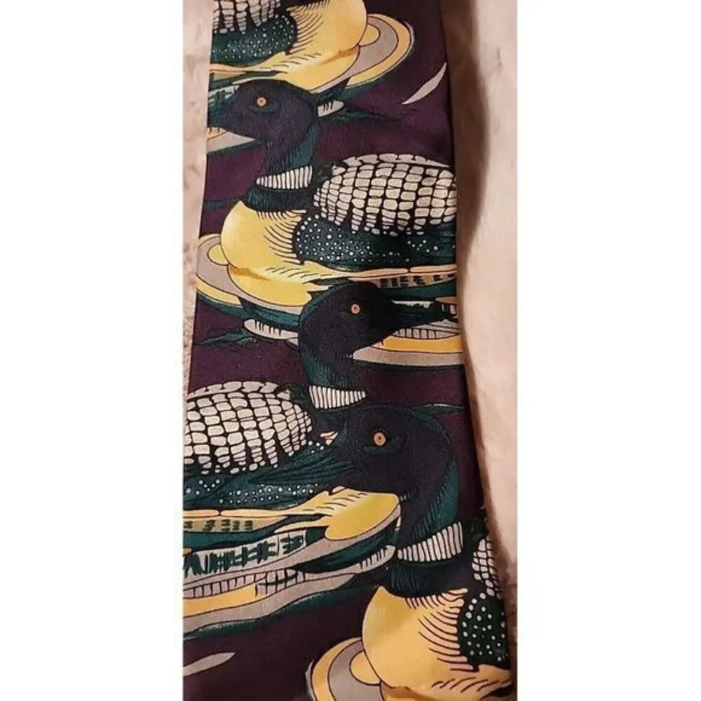 Mallard Duck Neck Tie Environmental Accessory Exchange by Harken Wildlife‎ Fed